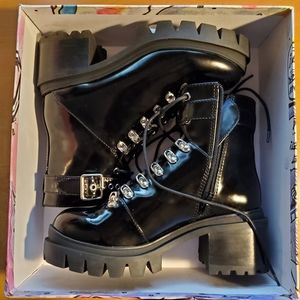 Jeffrey Campbell Czech Platform Combat Boots